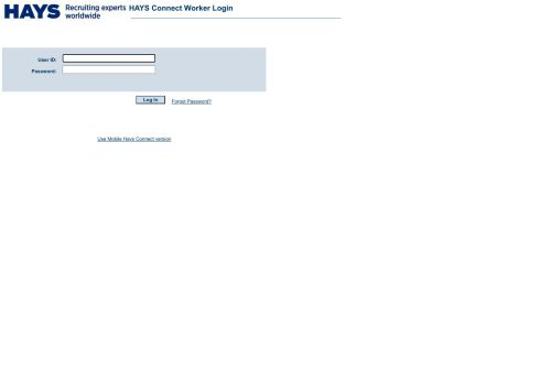 Hays Worker Login