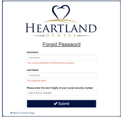 Heartland Dental Login Intranet