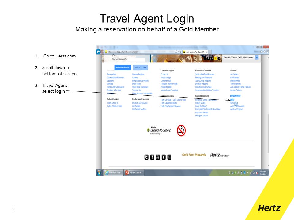 Hertz Agent Login