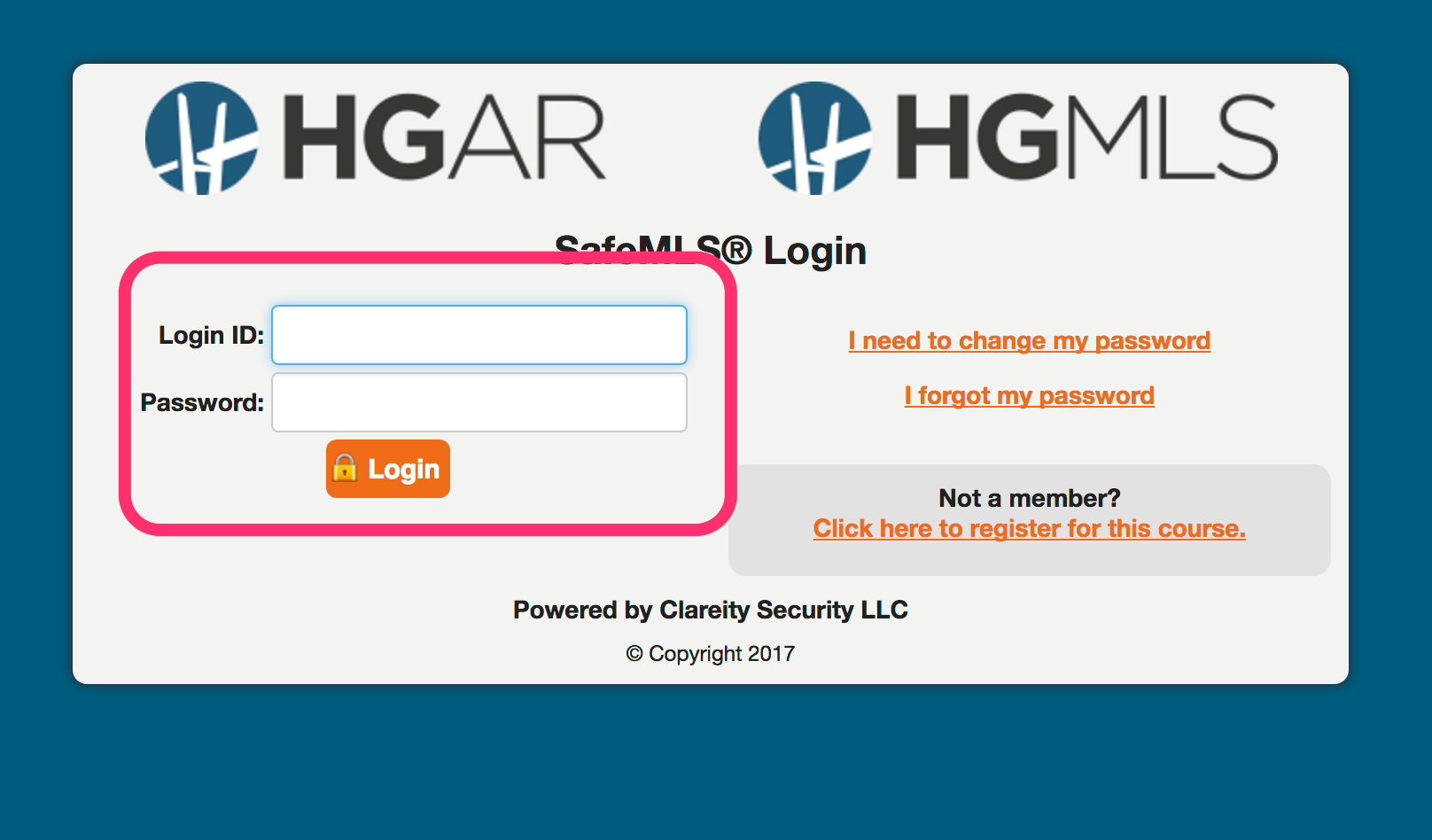 Hgmls Matrix Login