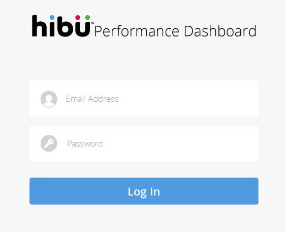 Hibu Dashboard Login