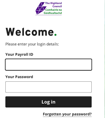 Highland Council Payroll Login