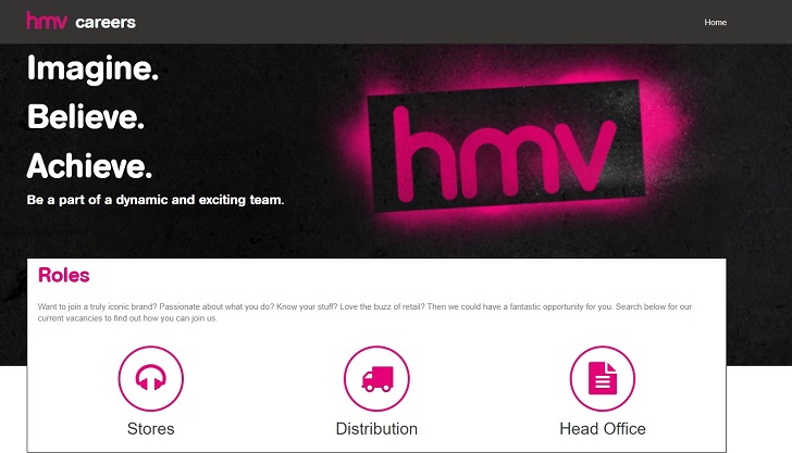 Hmv Careers Login