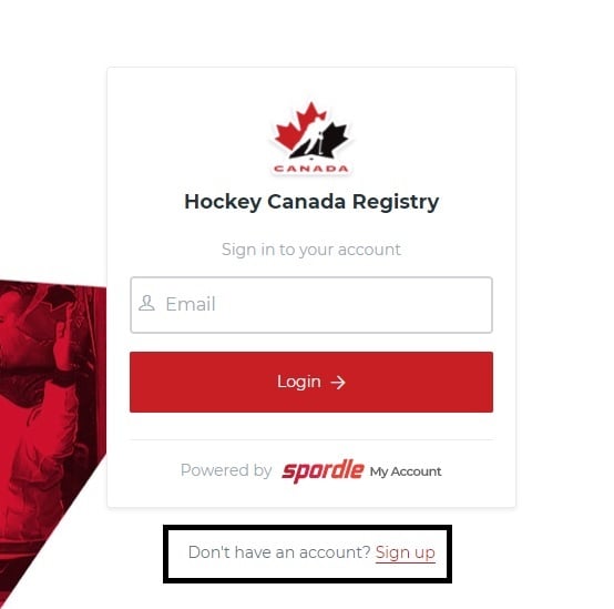 Hockey Canada Registry Login