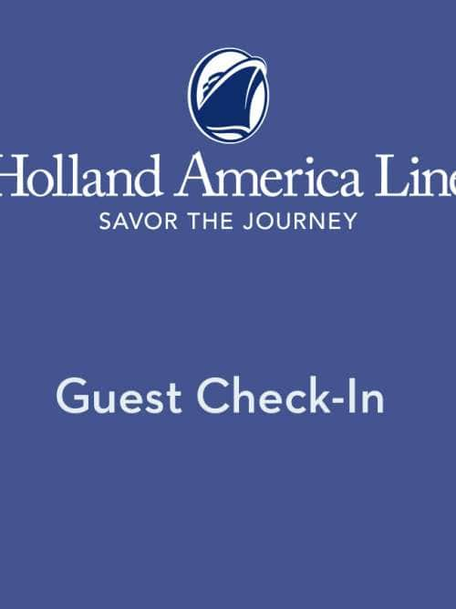 Holland America Com Login