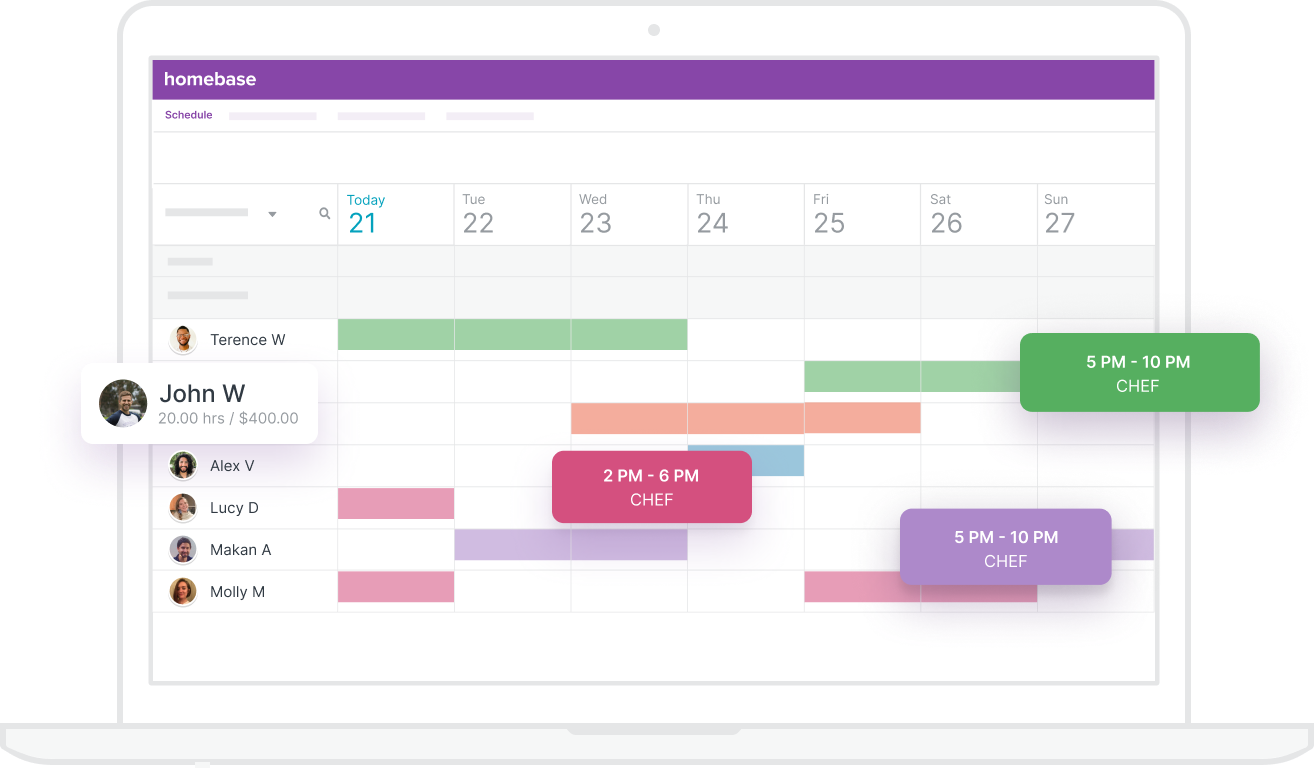 Home Base Scheduling Login