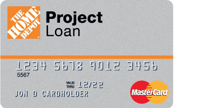 Home Depot Project Loan Login