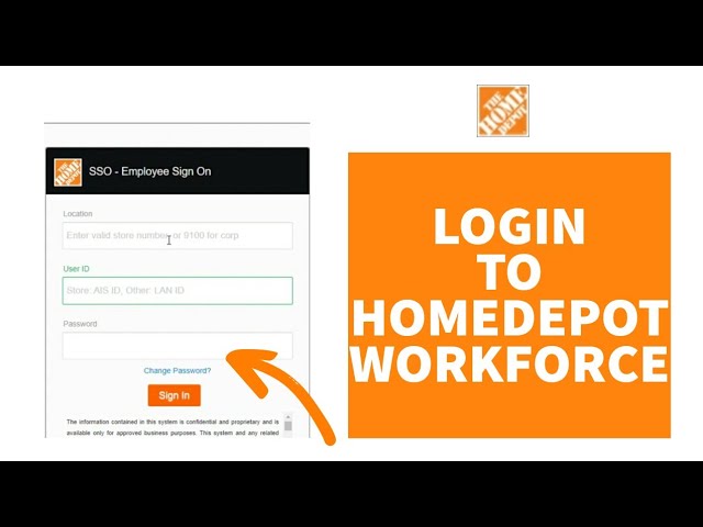Home Depot Workforce App Login