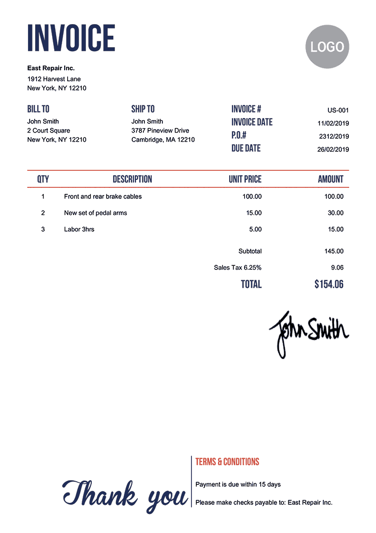 Home Invoice Login