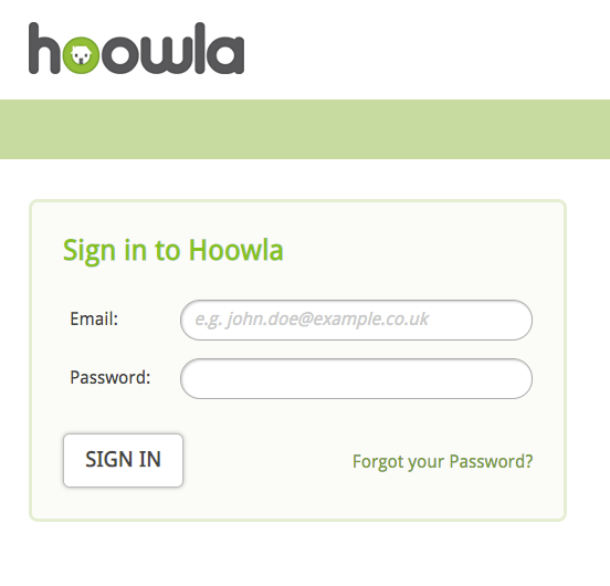 Hoowla Login