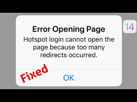 Hotspot Login Cannot Open The Page