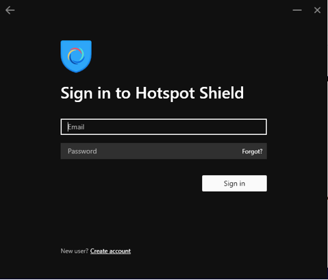 Hotspot Shield Login