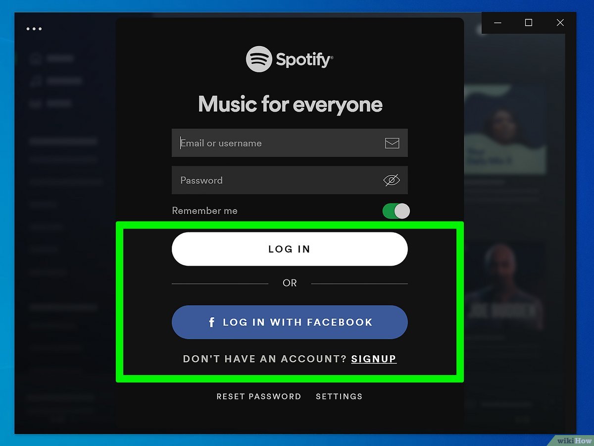 How To Login To Spotify Without Facebook