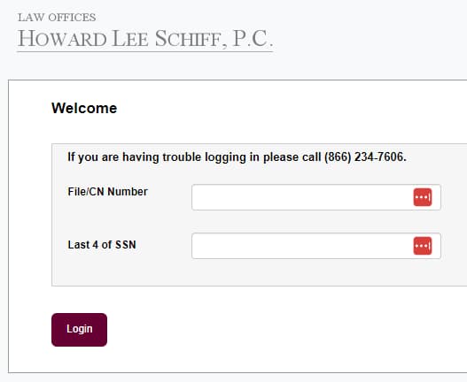 Howard Lee Schiff Payment Login