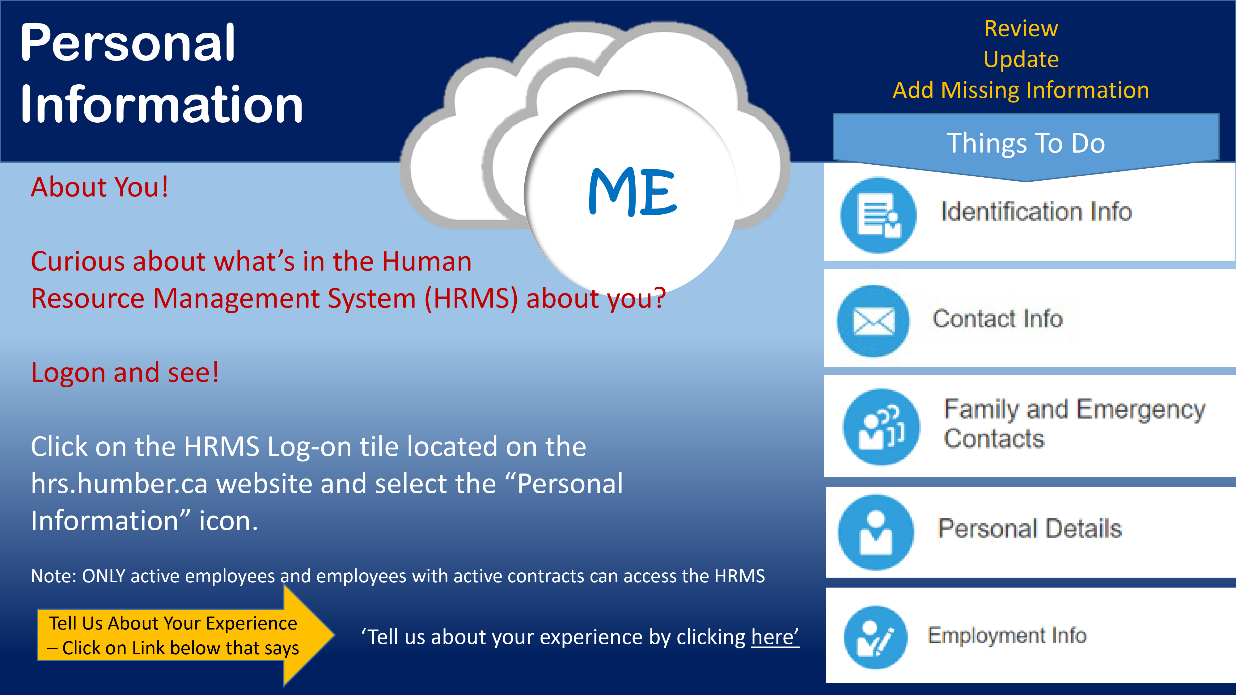 Hrms Humber Login