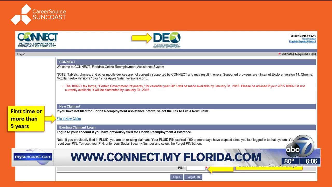 Https Connect Myflorida Com Claimant Core Login Aspx