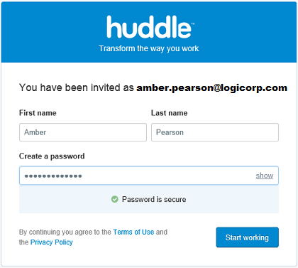 Huddle.Com Login