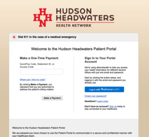 Hudson Headwaters Login