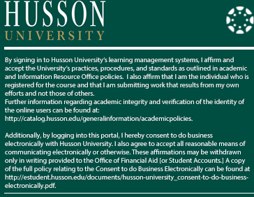 Husson Canvas Login