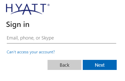 Hyatt Connect Login