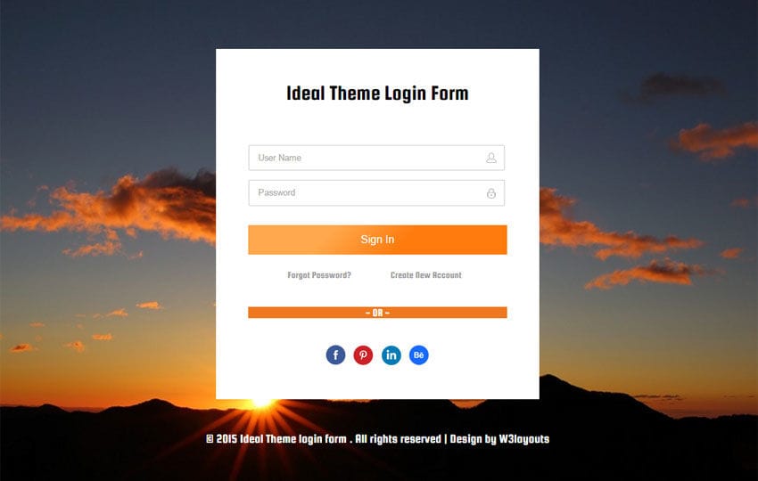 Ideal Image Login