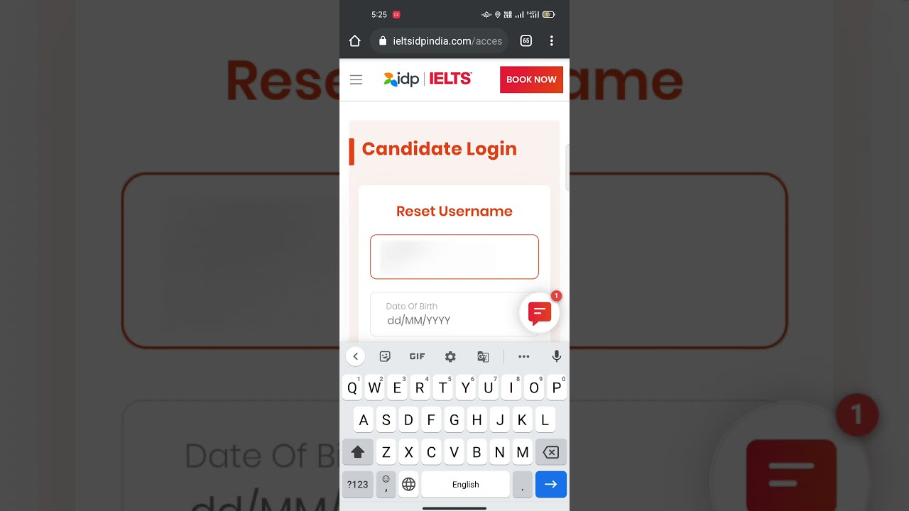 Idp Candidate Login