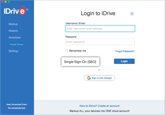 Idrive Com Login