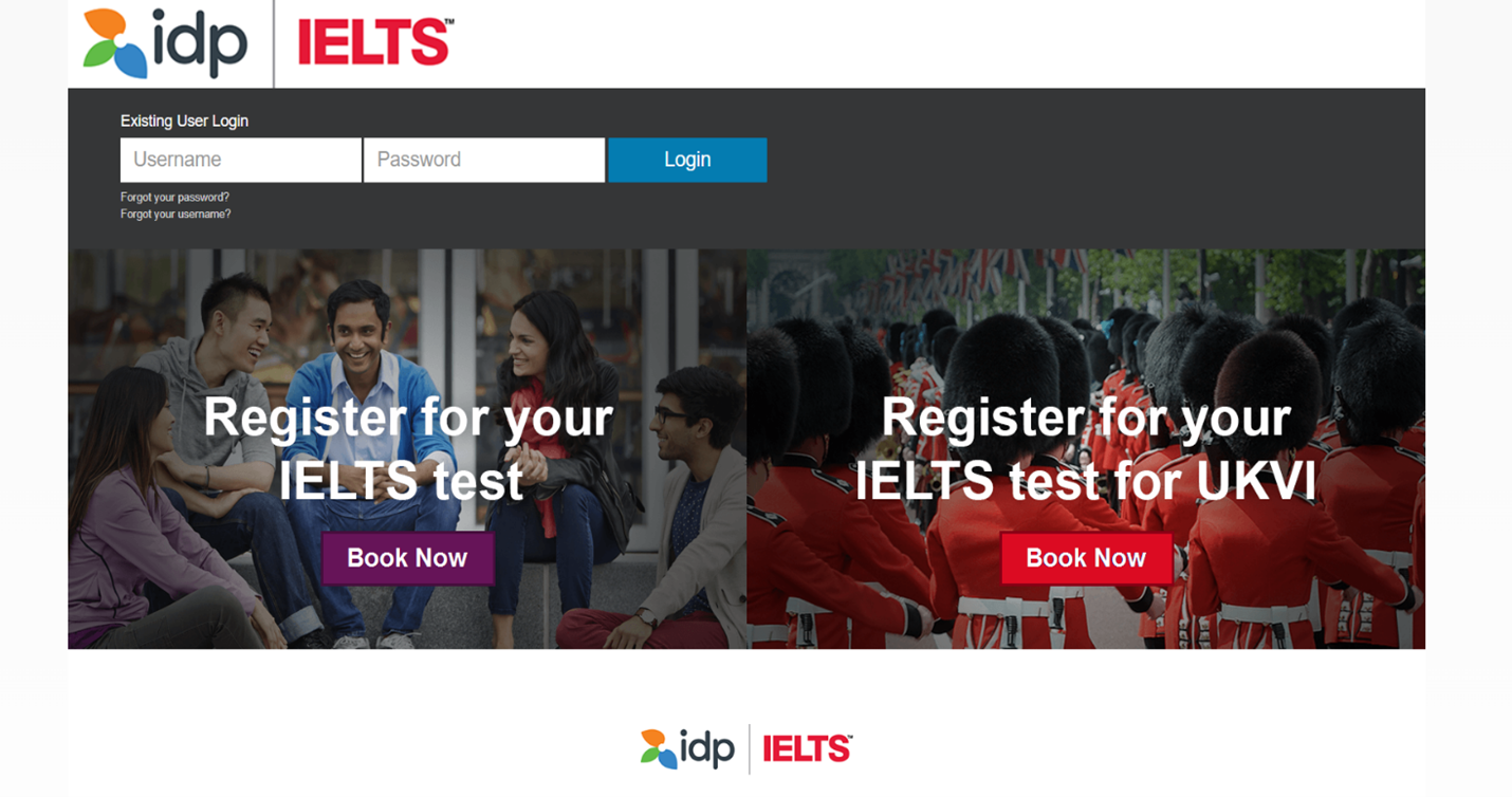 Ielts Test Login