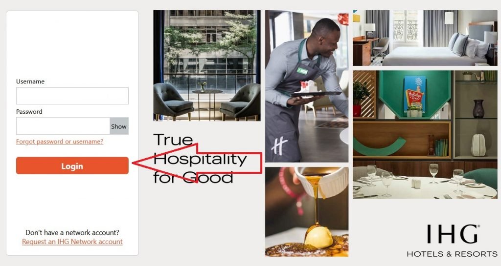 Ihg Login Page