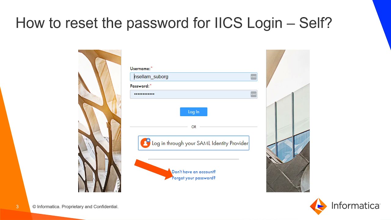 Iics Login