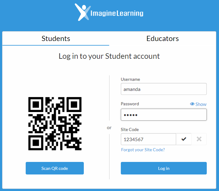 Imagine Learning Login For Students