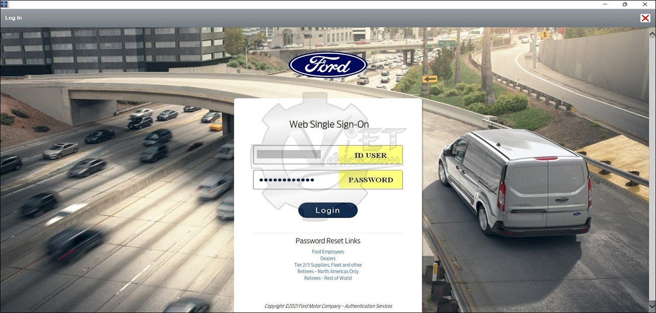 In Ford Dealer Login