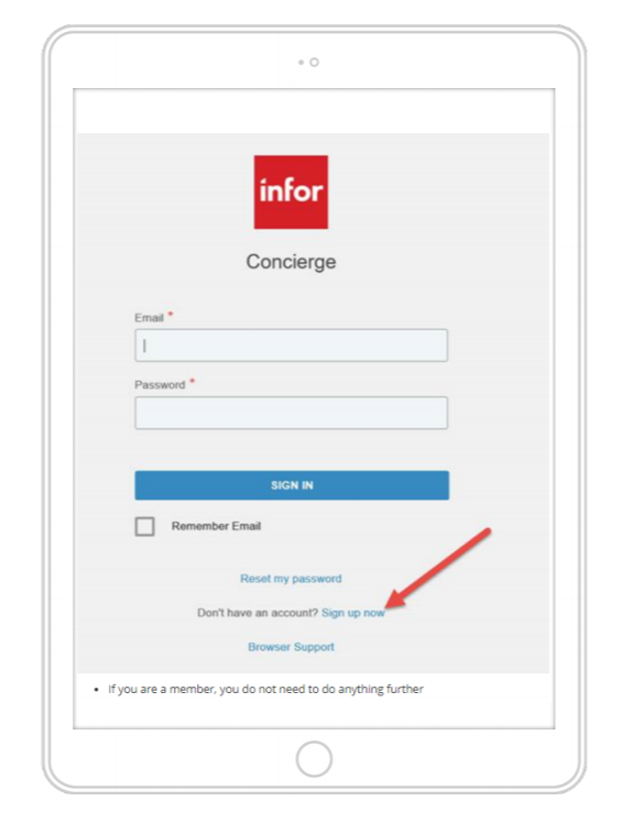 Infor Concierge Login