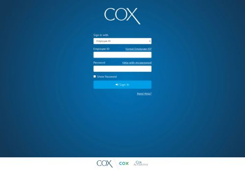 Insidecox Login