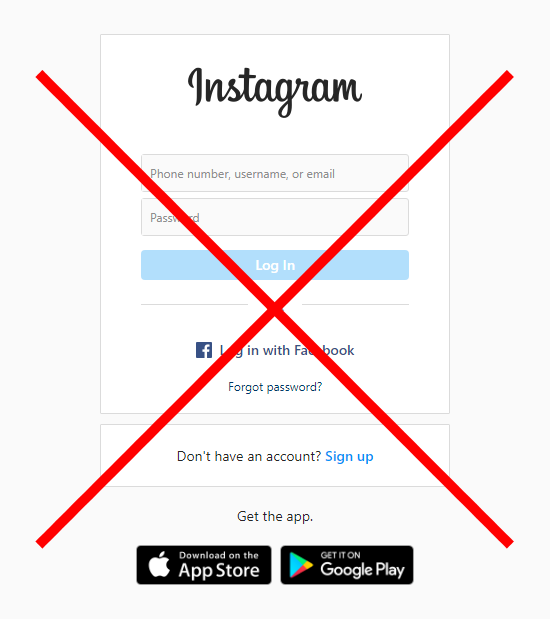 Instagram Bypass Login