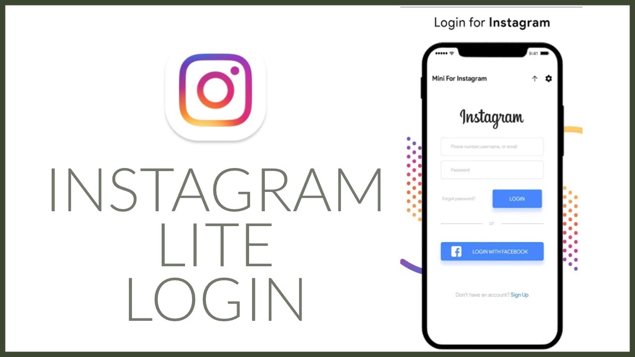 Instagram Lite Login