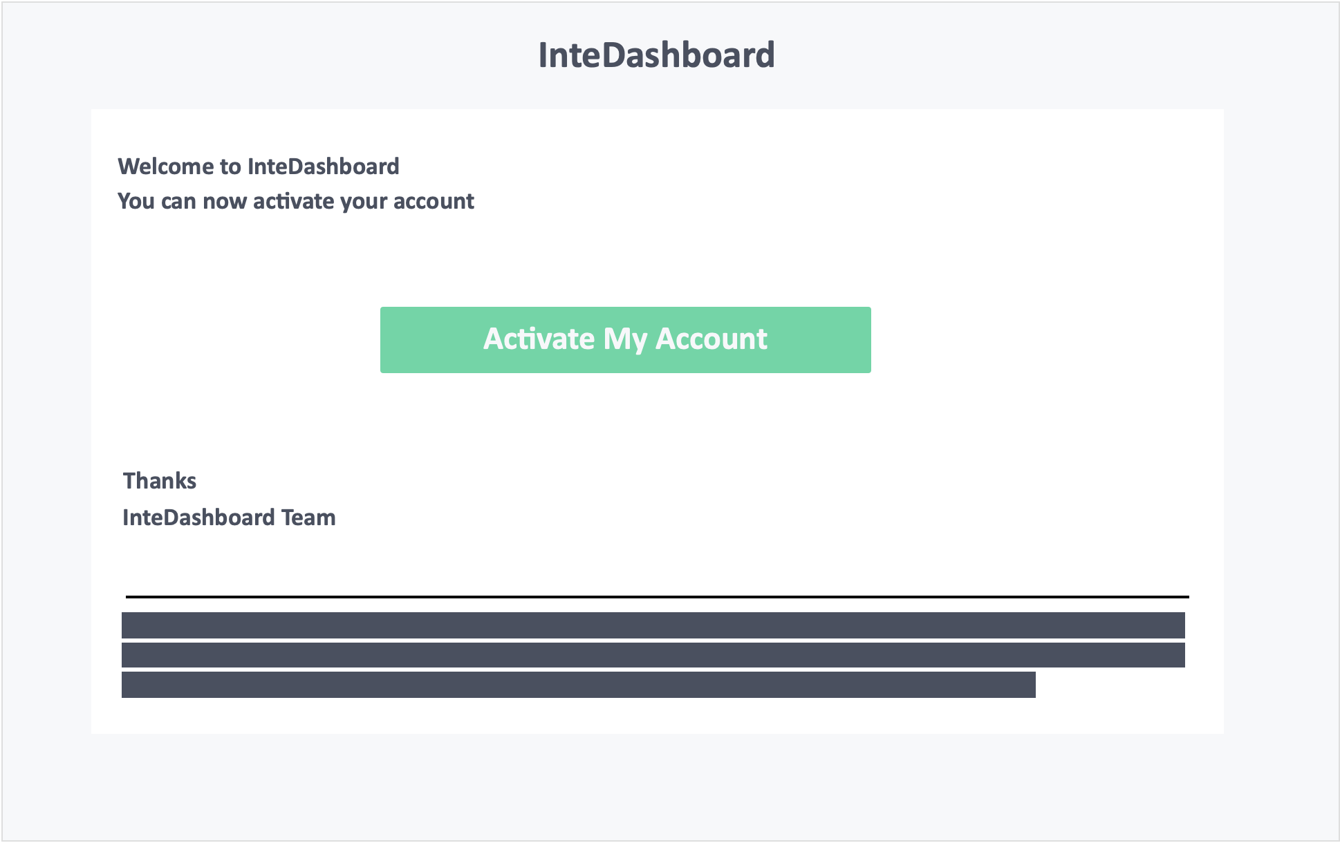 Intedashboard Login