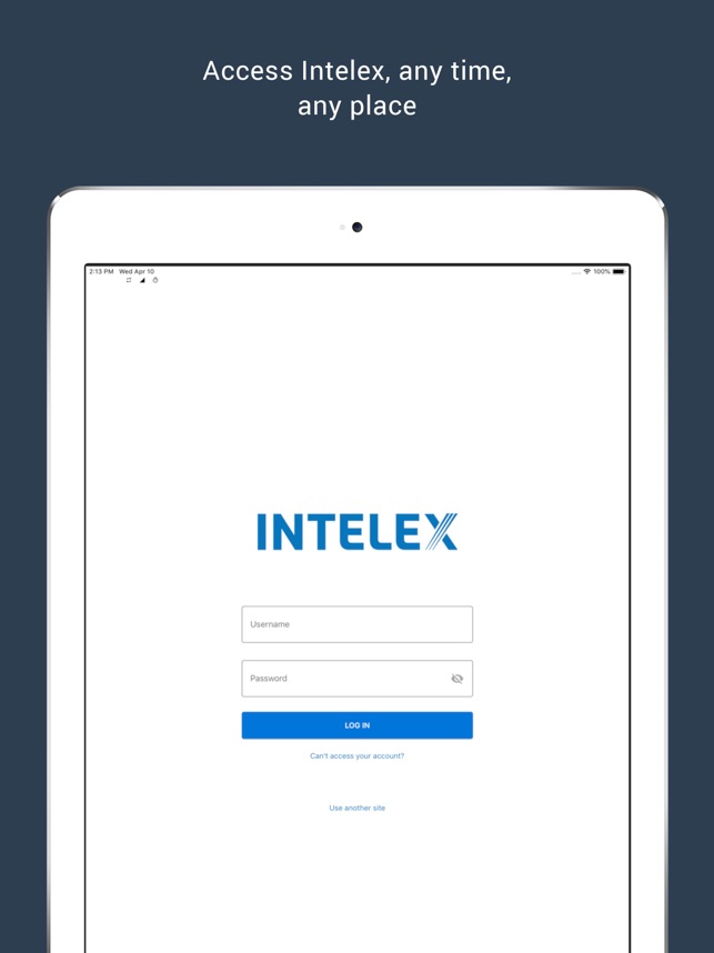 Intelex Login