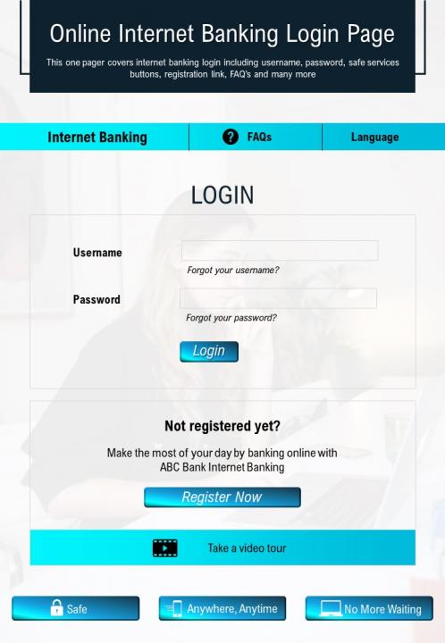 Internet Report Login