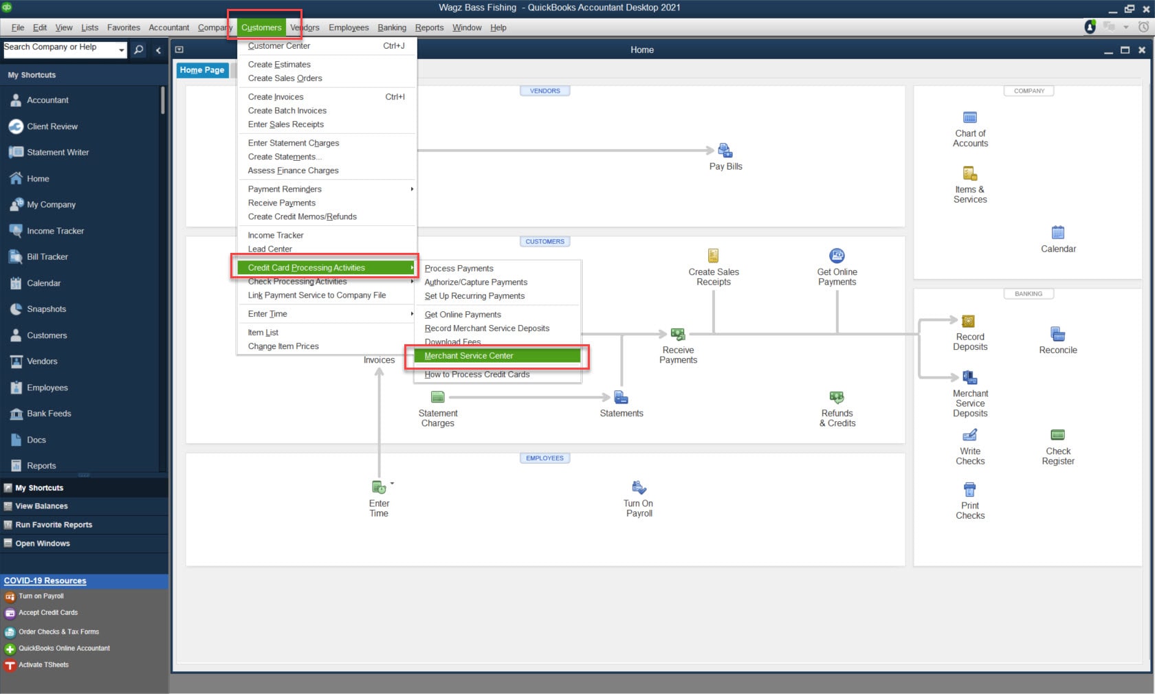 Intuit Credit Card Processing Login