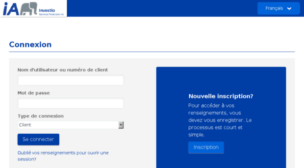 Investia Portail Client Login