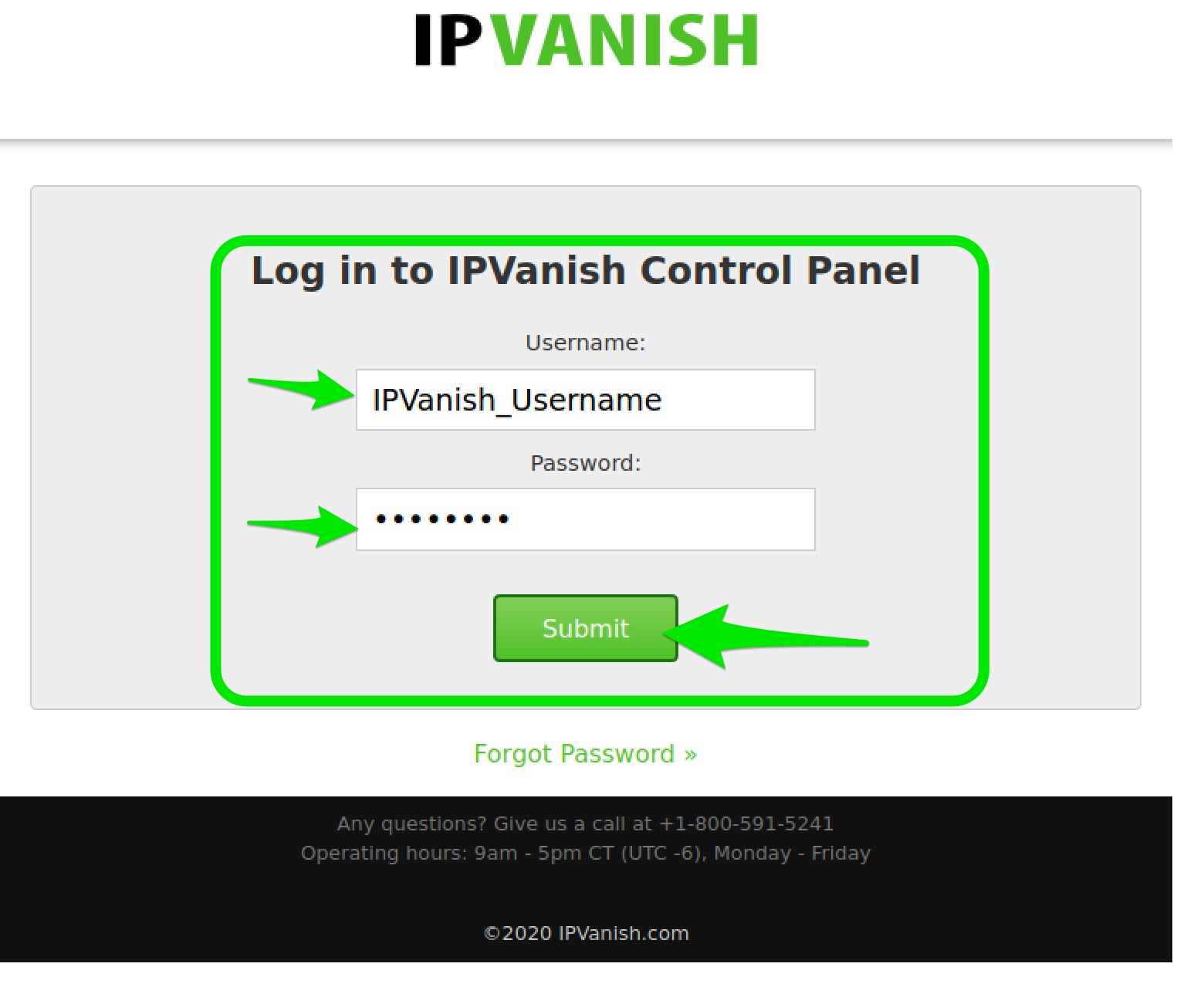 Ip Vanish Logins