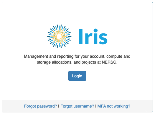 Iris Login In