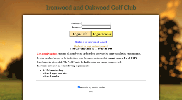 Ironoaks Chelsea Login