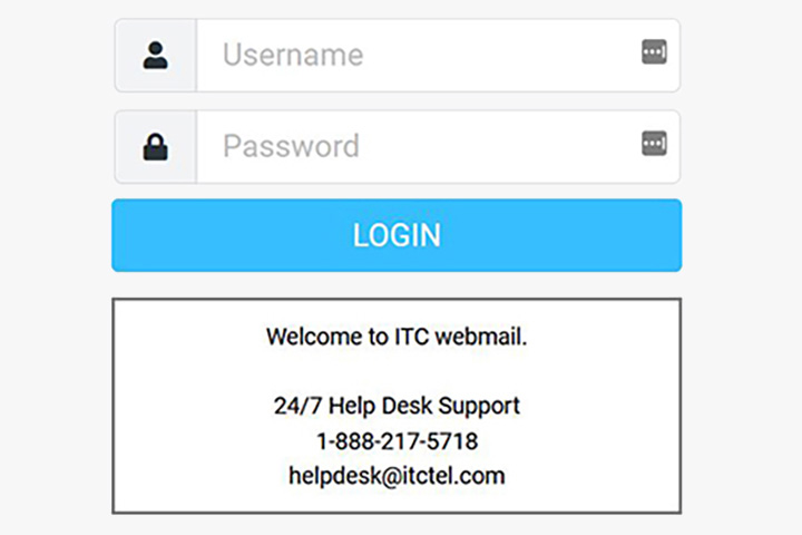 Itc Webmail Login