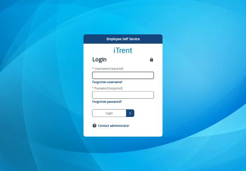 Itrent Ealing Login