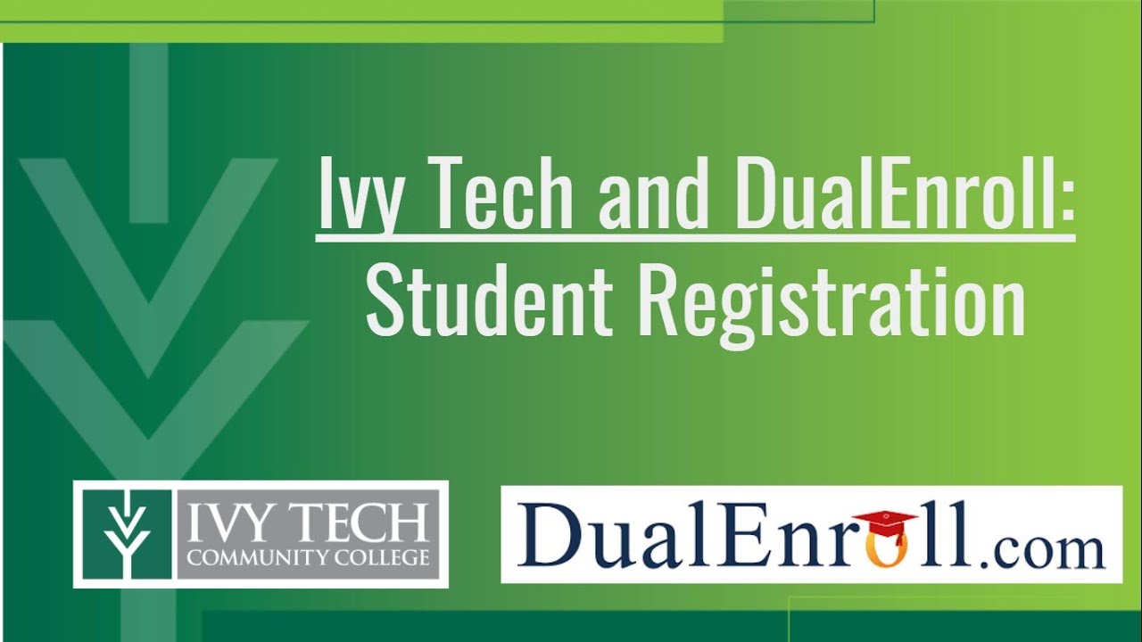 Ivy Tech Dual Enroll Login