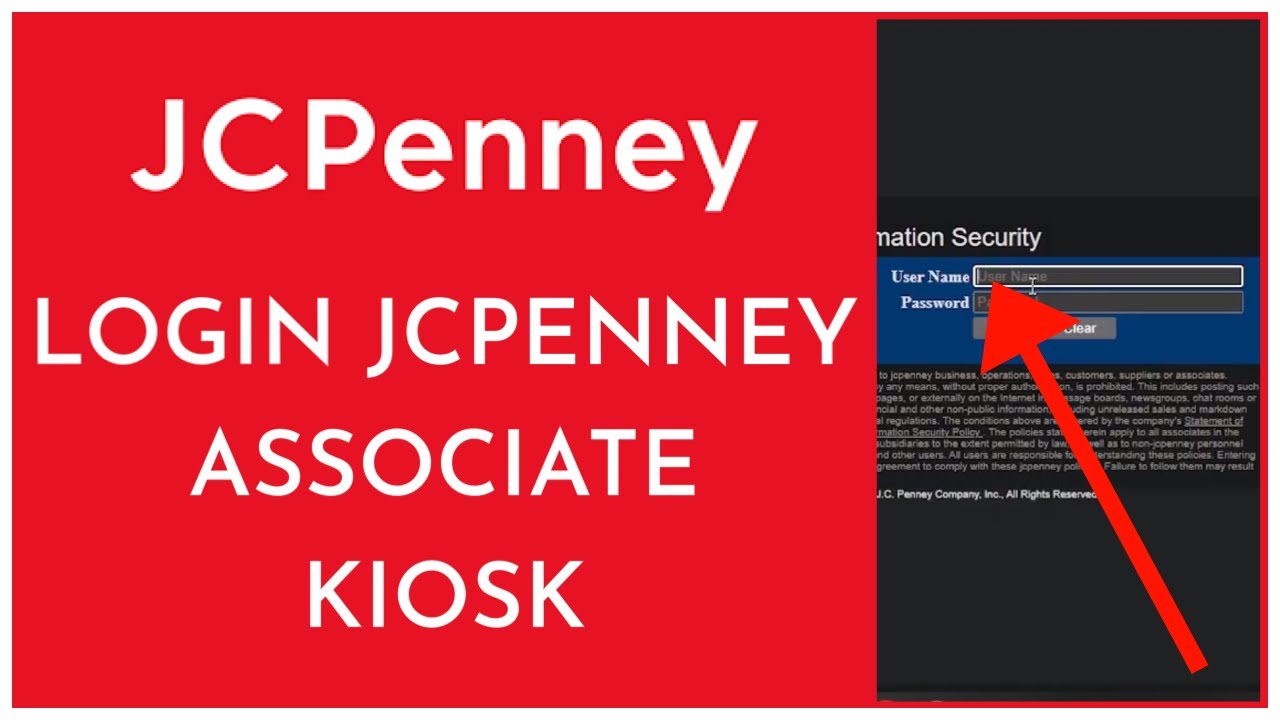 Jcpenney Kiosk Associate Login