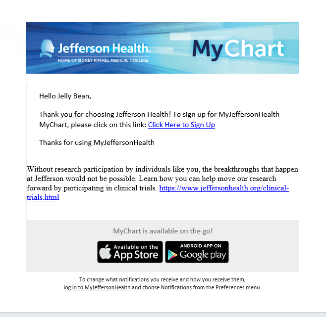 Jefferson Health Login