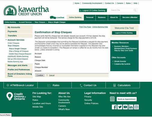 Kawartha Credit Union Online Banking Login